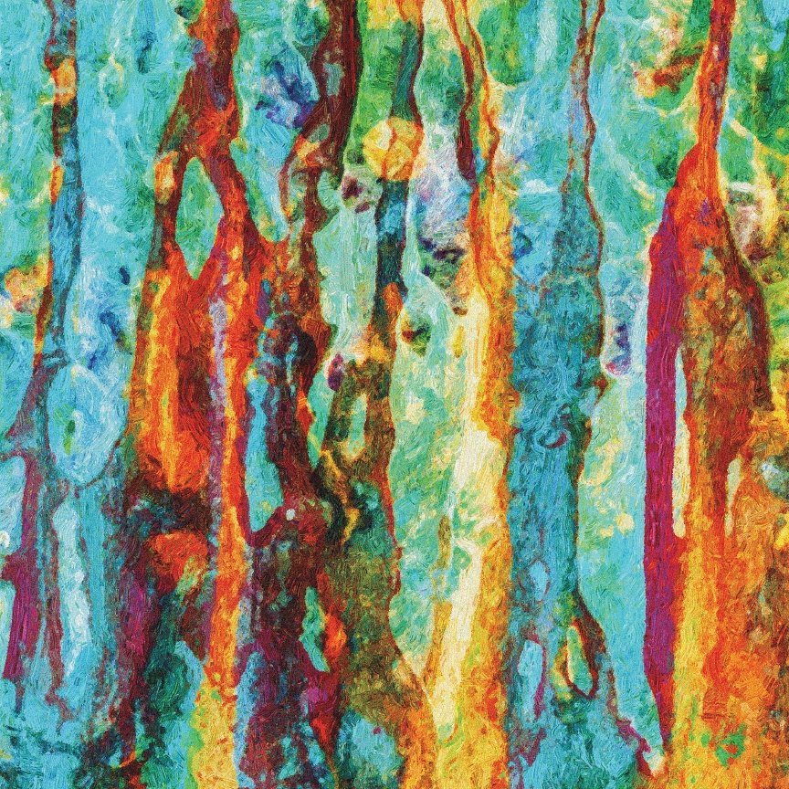 Abstract Oil Paint 2-5 Pattern Acrylic Sheet - CMB Pattern Acrylic